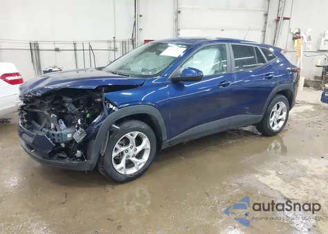 2024 Chevrolet Trax Fwd Sp из США, поврежденный, VIN KL77LFE28RC056117